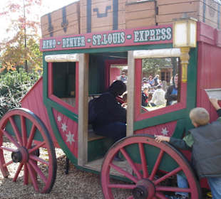 Reisekutsche in der Westernstadt