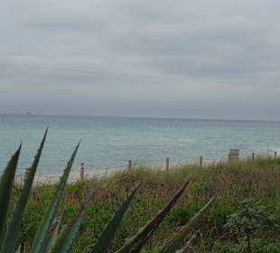 Blick auf den Strand