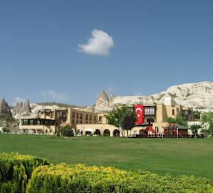 Jeden z hoteli w Kapadocji