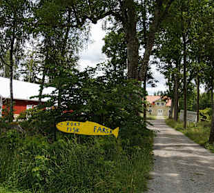 Zufahrt zur Asnenrökeriet