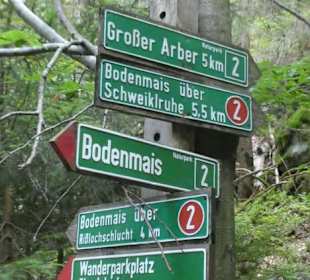 Noch 5 km bis zum Großen Arber