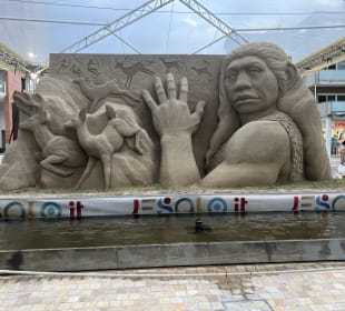 Sandskulpturen Jesolo