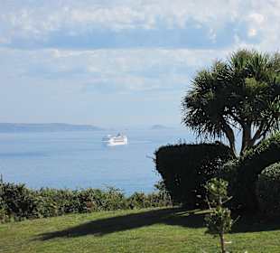 Ausblick vom Hotel Jerbourg