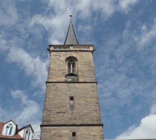 Unterwegs in der Altstadt von Erfurt