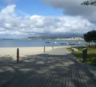 Beim Bootsanlegesteg