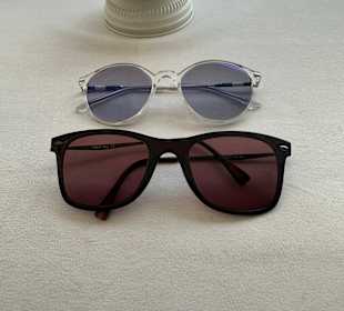 Gleitsichtbrille und Gleitsicht Sonnenbrille 