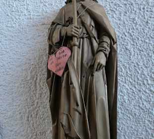 Im Hauptraum der Neuen St.-Rochus-Kirche