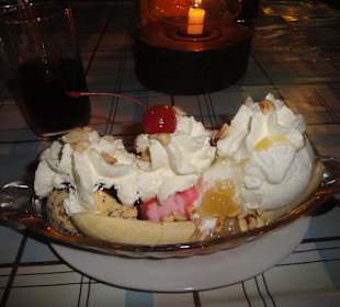 Banana-Split zum Dessert