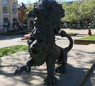 In Wiesbaden beim Kochbrunnenplatz