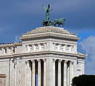 Quadriga auf dem Turm