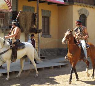 Auch Indianer waren da