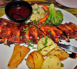 Spareribs im Restaurant Palito