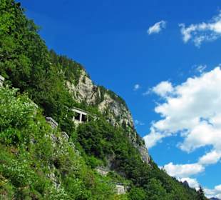 Blick nach oben gerichtet