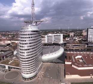 Luftbild des Sail City