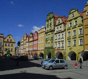 Wunderschöne Häuser im Zentrum