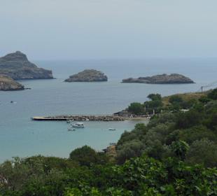 Hafen von Lindos
