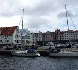 Nette Kulisse am Hafen