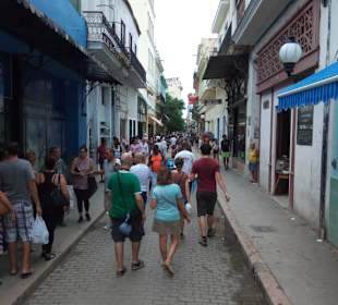 "Flaniermeile" Calle Obispo