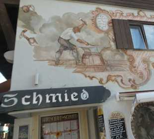 Bei der „Wirtschaft zum Schmied“ zum Abendessen