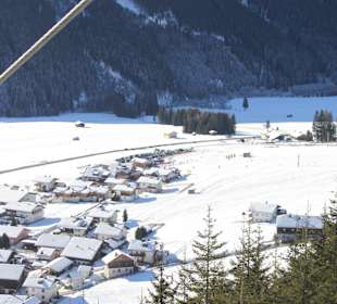 Vom Lift Sicht auf Obertilliach