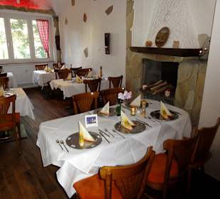 Blick in die Gasträume des Restaurants