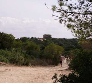 Der Weg zum Kastell