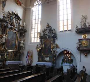 In der Pfarrkirche von Volkach