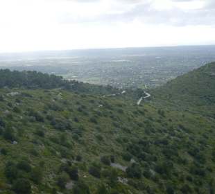 Blick auf die Serpentinen