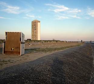 Der Büsumer-Strand im Abendlicht!