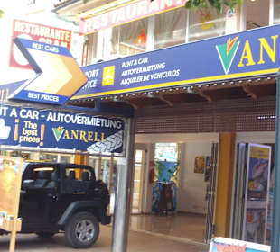 Rent a Car Vanrell am Hafen Alcudia