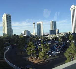 Mit der Mono Rail über Las Vegas