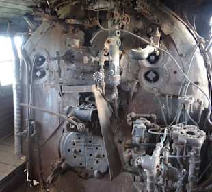 Führerstand alte Dampflok