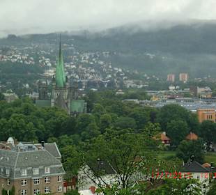 Stadt von der Festung Kristiansten