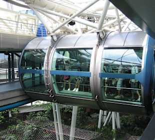 Singapore Flyer - Einstieg