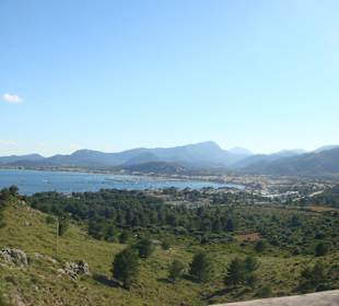 Auf dem Weg zum Formentor-Strand