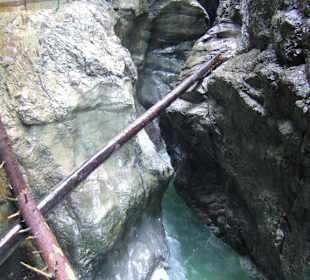 Blick durch die Schlucht