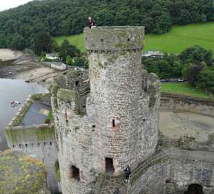 Blick von einem der Tower