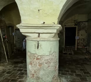 Sanierungsbedarf in der Schlossküche