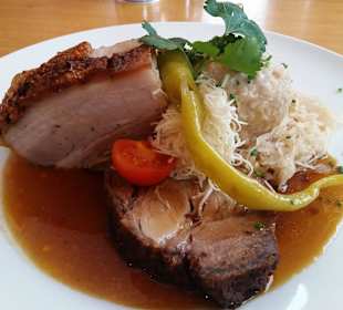 Ofenfrischer Schweinsbraten 