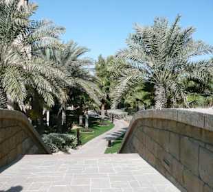 Im Garten der Madinat-Anlage