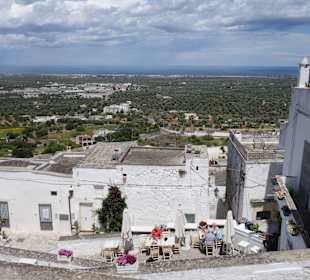 Ausblick in Ostuni (Ausflugsziel)
