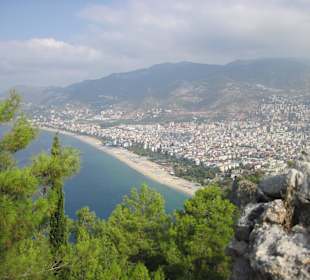 Blick auf Kleopatrastrand