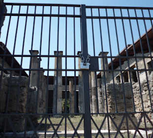 Abgesperrte Bereiche