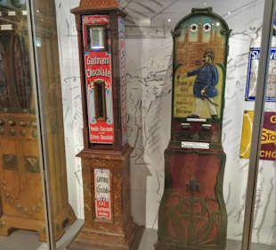Schoko-Automaten aus vergangener Zeit