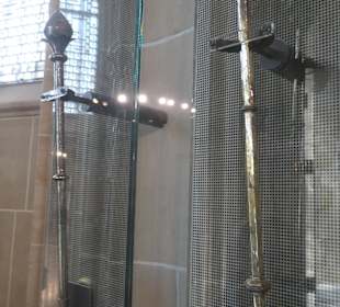 Bei der Innenbesichtigung des Aachener Rathauses