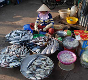 Der Wochenmarkt in Duong Dong Phu Quoc