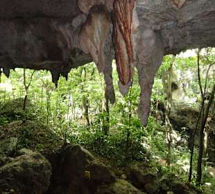 Seen von Tres Ojos- Höhlen