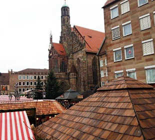 Weihnachtsmarkt von oben