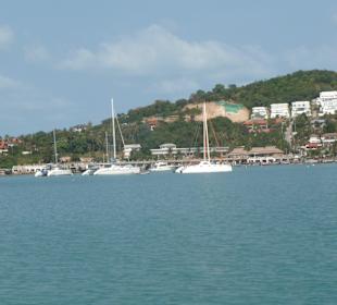 Blick nach Koh Samui