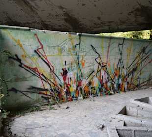 Ruine Badhaus des Sanatoriums